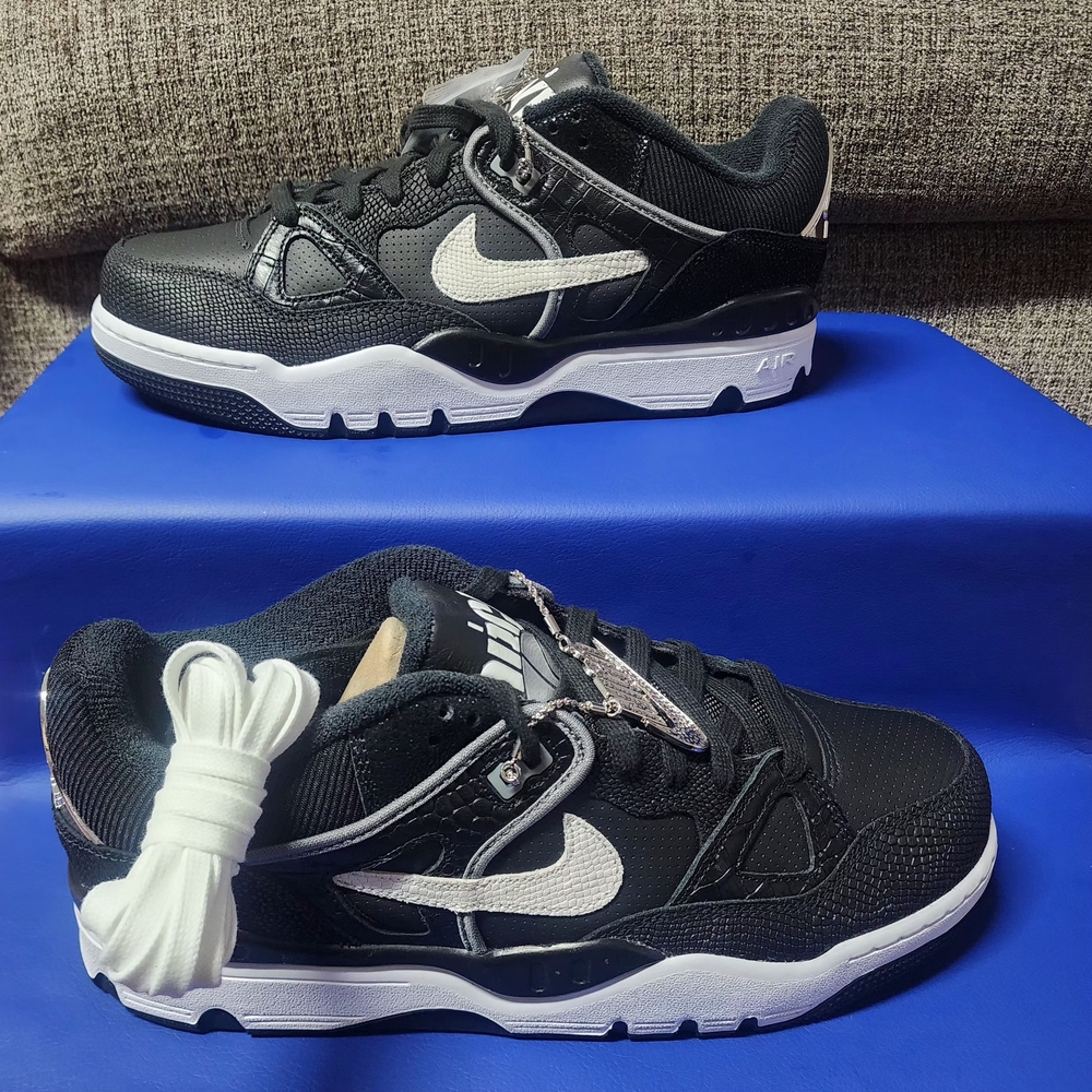 Size 11.5 - Nike Nigo x Air Force 3 Low Black & White